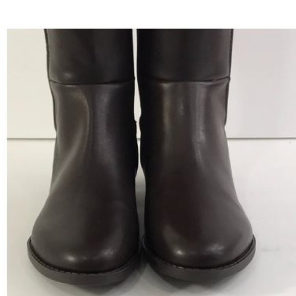 Marc Fisher Leather Wide-Calf Tall-Shaft Boots - Picture 7 of 9